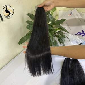 Extensiones de cabello humano 100% Real, pelo liso de doble punta, calidad superior, precio al por mayor - Product Image 4