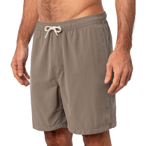 กางเกงวอร์มแบบรัดกล้ามเนื้อสำหรับผู้ชายชุดกีฬาพิมพ์ลายสีดำล้วนสำหรับใส่วิ่งในยิมและออกกำลังกายทำจากไนลอนโพลีเอสเตอร์ - Product Image 3