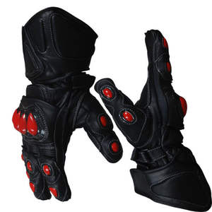 Gants en cuir de qualité supérieure Gants en cuir de moto Gants de moto de course en cuir de vachette Gants de course - Product Image 2