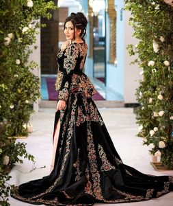 MAGNIFIQUE BRODERIE sur JACKET-KARAKOU AVEC ROBE TRAIL AVEC PERLES DE VERRE EN CRISTAL, PIERRE, TRAVAIL DABKA pour MARIAGE = 2025 - Product Image 1