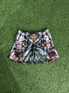 Short de sport de gymnastique pour basket-ball en maille de polyester de haute qualité pour hommes Logo personnalisé avec cordon de serrage avec tous les modèles de motifs solides - Product Image 6