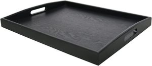 Cadeau de mariage double en bois fait à la main et ustensiles de cuisine vaisselle plateau de service en bois alimentaire de haute qualité support en bois de qualité alimentaire - Product Image 2