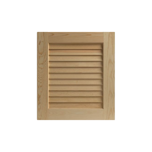 ประตูบานเกล็ดไม้เนื้อแข็งแผงประตูที่ทันสมัยและประตูแผ่นพื้นแบบกำหนดเองสำหรับการอัพเกรดตู้ครัว - Product Image 1