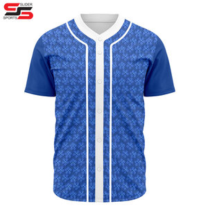 Venta al por mayor de secado rápido de béisbol y softbol Jersey ropa deportiva transpirable con impresión digital - Product Image 4