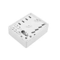Offres Spéciales FTTH Fiber Optic Socket 4 Port Wall Mount Fiber Optic Access Terminal Box Casette Fibre Optique