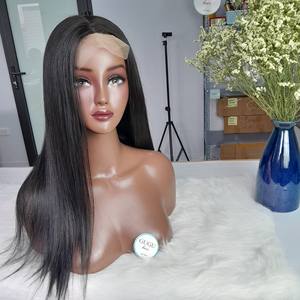 วิกผมแบบปิด 2x6 ขนาด 10 นิ้ว ขายส่ง ผมเวียดนาม กัมพูชา ซุปเปอร์ดับเบิ้ลดรอน ผมตรงธรรมชาติ แท้ 100% แบบโปร่งใสสำหรับติดลูกไม้ - Product Image 1