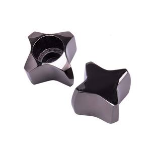 Bouchon de flacon de parfum en zamac noir, pulvérisateur à pompe durable, flacons en verre de 100 ml, boîtes en métal, plastique, aluminium, plastique ABS, personnalisé - Product Image 3