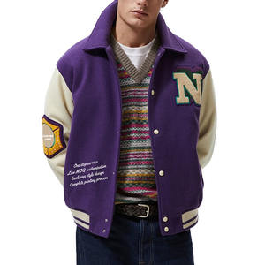 Chaquetas Varsity para Hombre con Descuento, Logotipo Frontal, Diseño Reversible Impermeable, Estilo Deportivo Vintage, Durabilidad Robusta, Solución de Bajo Costo - Product Image 6