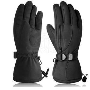 Gants de ski mode pour hommes Real Ski Soft Driving Winter Season Gants en cuir véritable Ski à vendre - Product Image 1