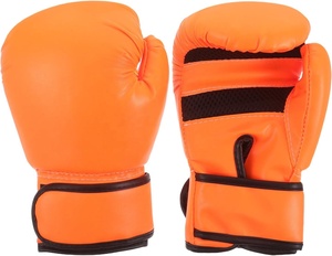 Gants de boxe holographiques personnalisés faits à la main en cuir PU avec logo imprimé, légers, anti-humidité, respirants, fermeture auto-agrippante - Product Image 1