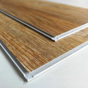 Carreaux auto-adhésifs de sol en vinyle SPC imperméables à haute brillance prix d'usine panneaux de sol en plastique de 5mm d'épaisseur pour une utilisation en intérieur - Product Image 1