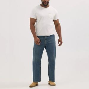 Pantalones Vaqueros Holgados de Mezclilla con Estilo para Hombre, Tallas Grandes, Moda Personalizada, Invierno 2026, Pantalones Rectos Suaves para Hombre - Product Image 6