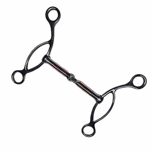 Nuevo Diseño de Alta Calidad, Bocado de Acero Inoxidable para Montar a Caballo, Transpirable, Profesional, para Salto Ecuestre Occidental, Power Hint - Product Image 6