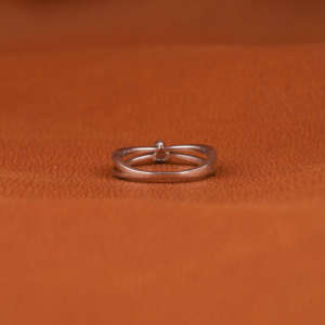 18KT Solid Gold Engagement <b>Ring</b> Natural Diamond Gold Plated Certified New Classic Trendy Style Natural Cut Engagement <b>Ring</b> - Product Image 4