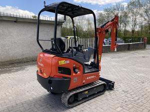 Mini-excavatrice Kubota KX016-4, 1,6 tonne, excavatrice compacte, mini-excavatrice pour travaux de construction, aménagement paysager, travaux agricoles - Product Image 3
