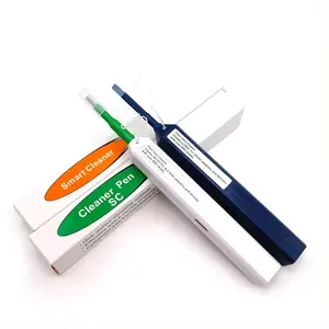 800 Cleaning Times One Click Cleaner fiber optic cleaning pen 2.5mm SC FC ST 1.25mm LC MU jewelry fiber clean pen