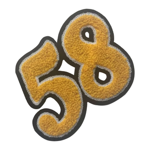 Vente en gros d'insignes brodés avec logo personnalisé nouveau design d'insignes en tissu thermocollant brodés à la main prix d'usine OEM disponible - Product Image 6