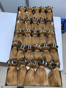 มัดผมลอนตรงธรรมชาติไม่ผ่านกระบวนการผมชาวอินเดีย - Product Image 6