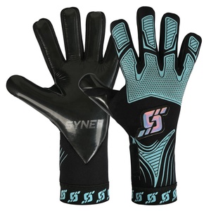 Gants de gardien de but de football professionnels, nouveau matériau PU avec protection des doigts et du poignet - Product Image 1