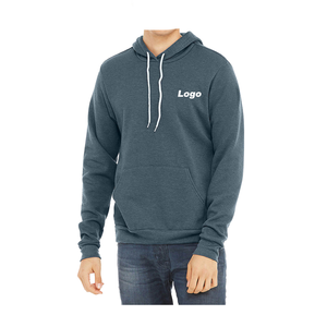 2025 hommes poids lourd 100% coton biologique blanc poids lourd Logo personnalisé français éponge coupe régulière sweat à capuche brodé pour unisexe - Product Image 4