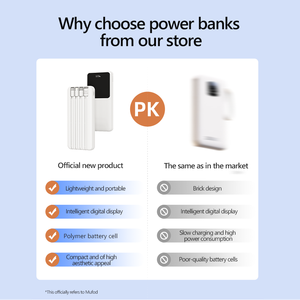 ขายส่ง พาวเวอร์แบงค์พกพา <span class=keywords><strong>20000mah</strong></span> เครื่องชาร์จโทรศัพท์ 10000mah พาวเวอร์แบงค์สำหรับโทรศัพท์ สำหรับไอโฟน 10000 20000 มิลลิแอมป์ แบตเตอรี่สำรอง - Product Image 4
