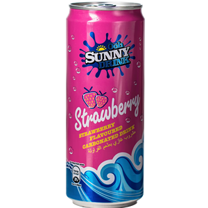 Bebidas Carbonatadas Ooh Sunny Imprescindibles, Paquete de Latas de 325 ml, Refresco de Fresa con Burbujas y Sabor Afrutado a Naranja, Uva y Cola, Sabor Fresco - Product Image 1