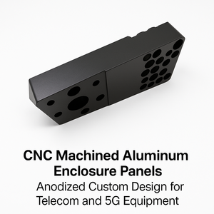 แผงหุ้มอลูมิเนียมและสเตนเลส CNC ชุบผิวด้วยลวดส่วนประกอบเครื่องจักรกลที่มีความแม่นยำสูง5G & ระบบโทรคมนาคม - Product Image 2