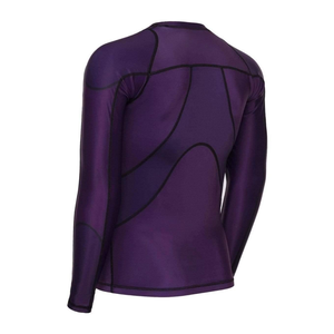 Vente chaude Hommes Taille Personnalisée Rash Guard Compression Confortable Vêtements de Fitness à Manches Longues Avec Fonction Extensible - Product Image 2