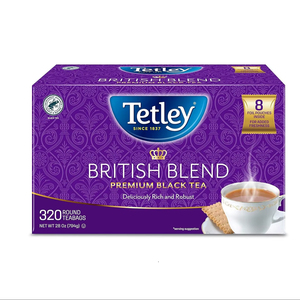 Tetley British Blend Premium Black <b>Tea</b>, 320 Teabags - Product Image 1