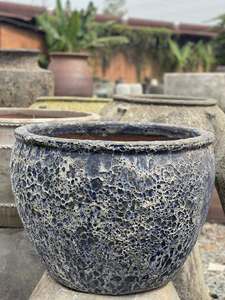 Jardinières en céramique émaillée du Vietnam en poterie durable de style moderne pour la maison et le jardin en gros du fabricant vietnamien - Product Image 2