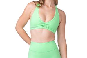 Soutiens-gorge en maille sans armatures en nylon et élasthanne doux pour femmes avec bonnet complet, soutien quotidien, respirant et confortable toute la journée - Product Image 2