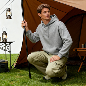 עיצוב חדש וכושר עבודה מכנסיים טקטיים ומכנסיים 100% כותנה המותניים אלסטי - Product Image 4