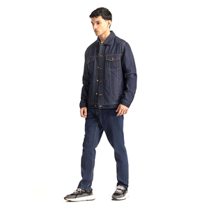 Veste en jean à la mode en gros Manteaux d'équitation Jeans en denim Vestes pour hommes Veste en jean à vendre - Product Image 4