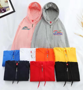 Vendors Unisex Heavyweight 100% Cotton Sweatshirt <b>Black</b> Two-Tone <b>Hoodie</b> with Crewneck <b>Plain</b> Dyed for Winter - Product Image 2