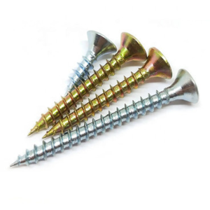 High Grade Plaster <b>Screws</b> Furniture Hardware for Wood Oem Custom Package Asian Factory - Product Image 1