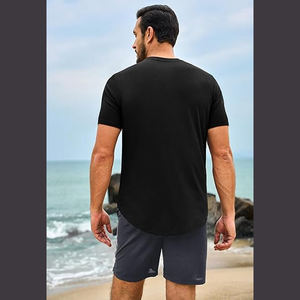 เสื้อยืดผู้ชายโอเวอร์ไซส์เสื้อยืดผู้ชายผ้าฝ้าย240แกรม100% ซักออร์แกนิกสำหรับผู้ชายเสื้อยืดโอเวอร์ไซส์แบบสั่งตัด - Product Image 3