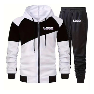 Chándales Deportivos para Hombre de 2 Piezas con Cremallera Completa, para Gimnasio y Jogging, Impresión Personalizada, Chándales de Alta Calidad, Fabricante Mayorista OEM, Unisex - Product Image 6