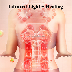 Cojín de Masaje Shiatsu 3D Leercon, Superventas, con Masajeador de Cuello Ajustable, Cojín de Asiento con Masaje de Espalda para Automóvil con Calefacción - Product Image 4