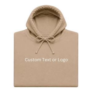Sudadera con Capucha Personalizada 100% Algodón, Tejida, Oversize, para Invierno, con Bolsillo, 380gsm, para Streetwear, Servicio OEM - Product Image 5