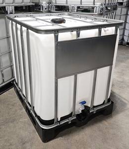 Conteneur IBC de 1000 litres en acier inoxydable, conteneur intermédiaire pour le stockage et le transport de liquides, usine de fabrication - Product Image 5