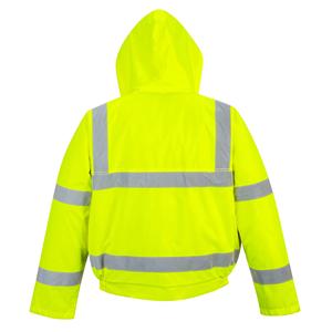 2025 Veste réfléchissante haute visibilité personnalisée pour vêtements de travail en polyester pour hommes avec bande réfléchissante - Product Image 5