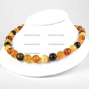 Envío Rápido, Listo para Enviar, Collar Largo Bohemia de Moda para Mujer con Cuentas de Resina de Colores para Bodas o Regalos - Product Image 4