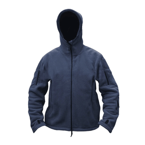 Veste polaire de qualité supérieure à fermeture éclair complète à manches longues pull Sports d'hiver à capuche d'extérieur avec fermeture éclair - Product Image 1