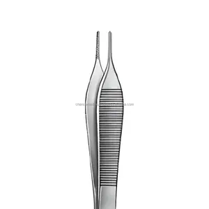 एडसन फोर्सेप्स माइक्रो फोर्सेप्स माइक्रोसर्जरी उपकरण दाँतेदार फोर्सेप्स टूथेड 12 सेमी जर्मन स्टेनलेस स्टील