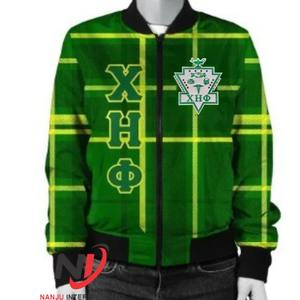 Chaqueta personalizada para hombre Chi Eta Phi otoño hermandad uniforme con cuello 3D técnicas de impresión digital para gráficos - Product Image 3