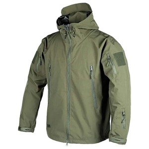 Chaqueta cortavientos de nailon 100% impermeable de alta calidad personalizada para hombres - Product Image 1