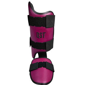 Nuevas Espinilleras de Béisbol de Cuero Suave con Diseño de Tendencia, Protección Profesional, Duraderas, Transpirables, con Cierre de Gancho y Bucle - Product Image 2