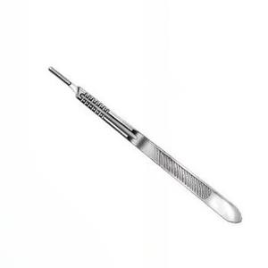 ด้ามจับมีดผ่าตัดทำจากสเตนเลสยาว21ซม. ด้ามจับโลโก้ออกแบบได้ตามต้องการ - Product Image 3