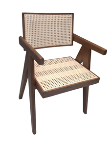Attan-Silla de café de restaurante, tejido ooden - Product Image 4