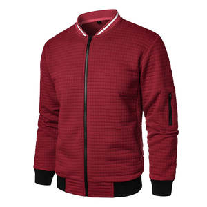 Prix compétitif Blouson bombardier pour hommes bonne qualité Blouson bombardier en soie avec impression et broderie sur patch Veste bombardier design pour hommes - Product Image 3